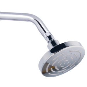 SHR-107 Overhead Shower Maze 5" Round ABS With SS Arm & Flange