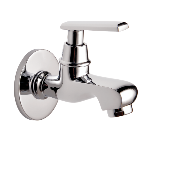 STG-111 Bib Cock with Wall Flange