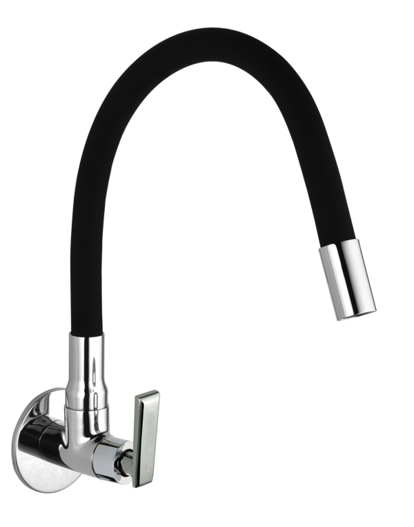 STG-132B Sink Cock With Flexible Spout Wall Mounted