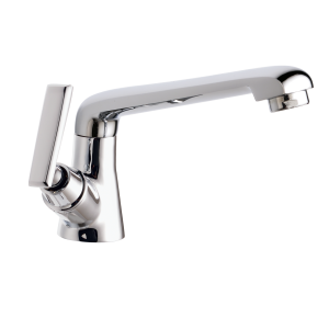 STG-134C Sink Cock With Extended Casted Spout Table Mounted