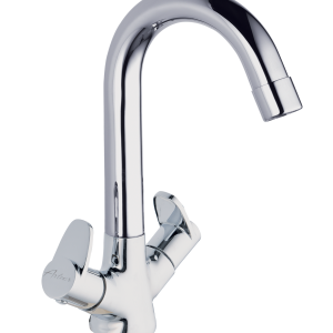 STL-106 Center hole Basin Mixer with Swivel Spout