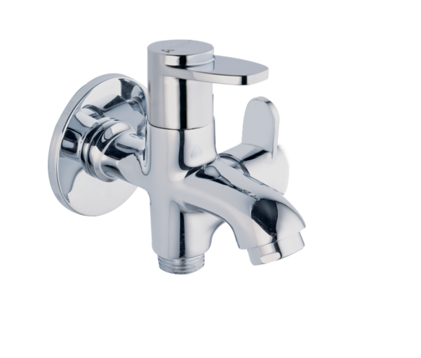 STL-113B Bib Cock Two Way Dual Handle