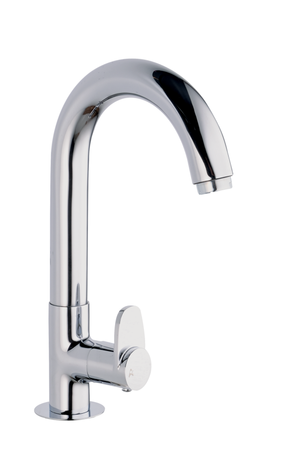STL-133 Sink Cock With Swivel Spout Table Mounted