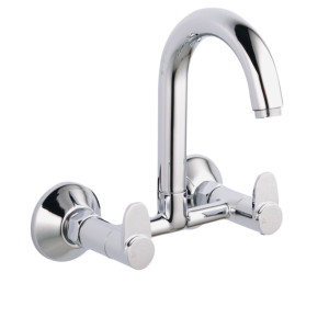 STL-136 Sink Mixer With Swivel Spout Wall Mounted