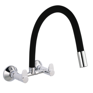 STL-137B Sink Mixer With Flexible Spout Wall Mounted