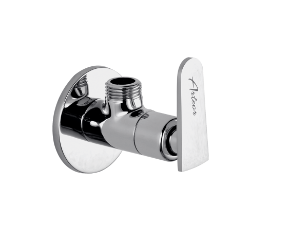 TIT-121 Angular Stop Cock with Wall Flange