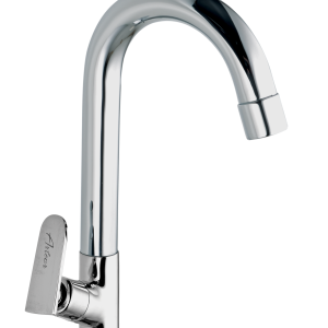 TIT-133 Sink Cock With Swivel Spout Table Mounted