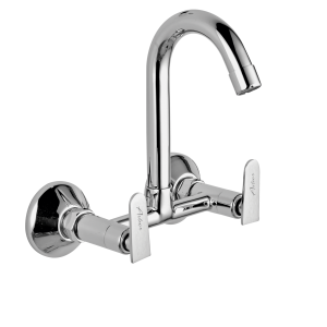 TIT-136 Sink Mixer With Swivel Spout Wall Mounted