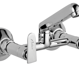 TIT-136C Sink Mixer With Casted Spout Wall Mounted