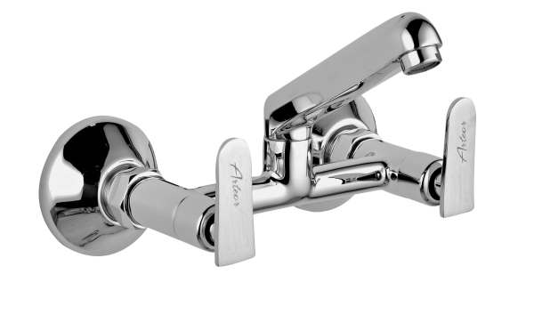 TIT-136C Sink Mixer With Casted Spout Wall Mounted