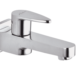 VGR-112 Long Body Bib Cock With Wall Flange