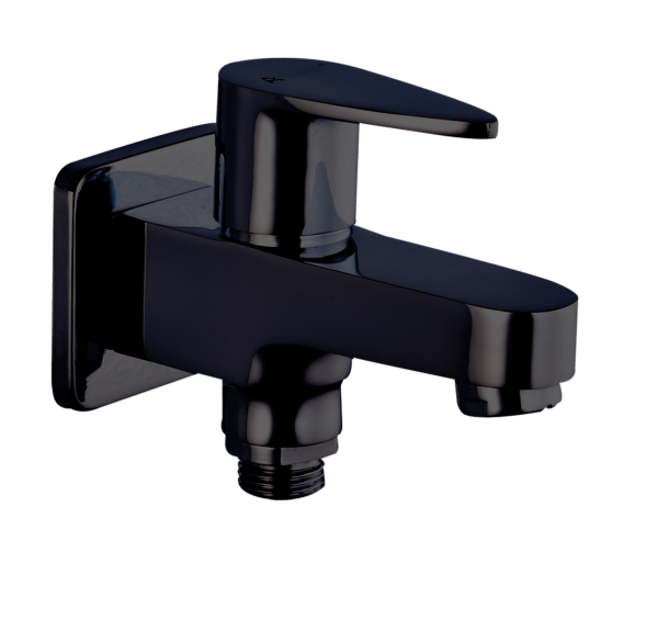 VGR-113 Bib Cock Two Way with Wall Flange(PVD)