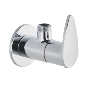 VGR-121 Angular Stop Cock with Wall Flange