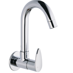 VGR-131 Sink Cock With Swivel Spout Wall Mounted