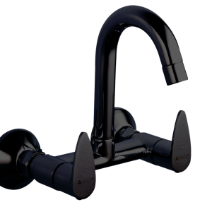 VGR-136 Sink Mixer With Swivel Spout Wall Mounted(PVD)