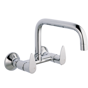 VGR-137 Sink Mixer With Extended Swivel Spout Wall Mounted