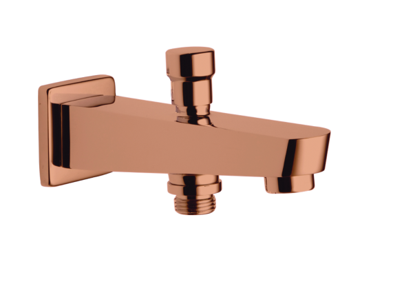 VGR-194 Bath Spout With Button Attachment For Telephonic Shower(PVD)