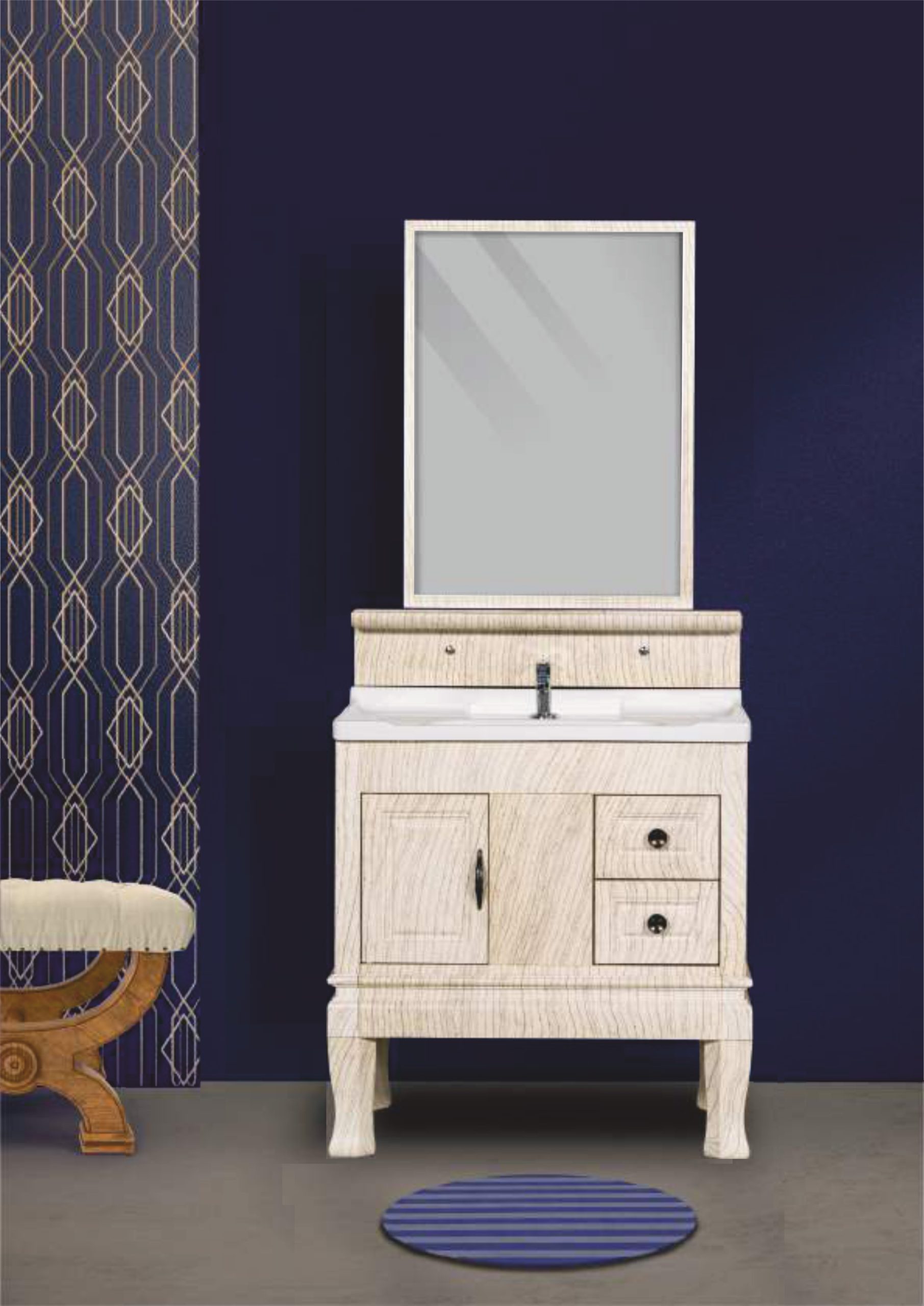 Vanity scaled